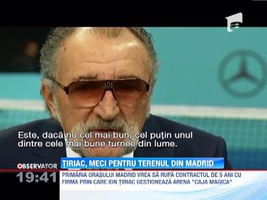 Ion Tiriac Risca Sa Ramana Fara Arena Unde Se Joaca Turneul De Tenis Pe