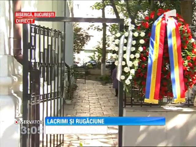 Lacrimi şi rugăciune lângă trupul neînsufleţit al lui Sebastian