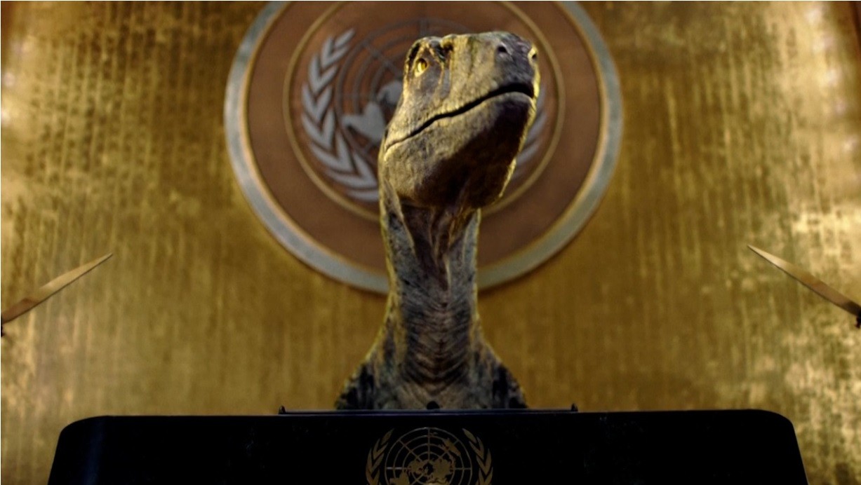 Un Dinozaur Atrage Aten Ia Asupra Extinc Iei Umane De La Tribuna Onu