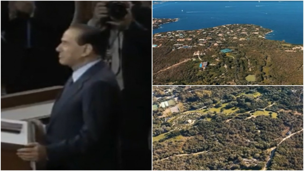 Villa Certosa a lui Silvio Berlusconi scoasă la vânzare Cu cât se