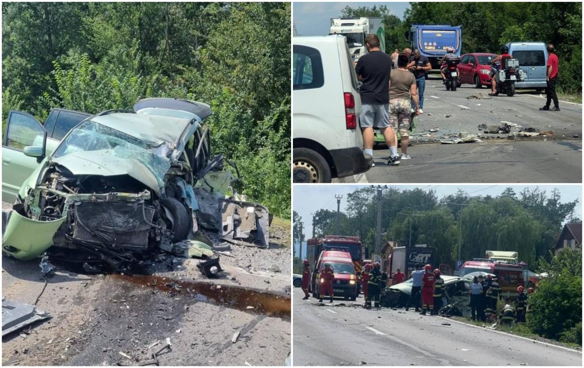 Un şofer şi a găsit sfârşitul pe DN11 în Braşov Maşina lui s a făcut