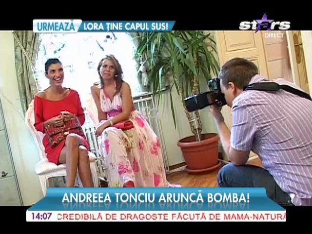 Andreea Tonciu s a împăcat cu Mitea sau are un nou iubit Bruneta și a