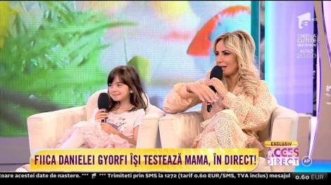 Daniela Gyorfi este supusă la teste grele de către fiica sa, Maria: "Vreau să știu dacă mami mai poate să facă roata"