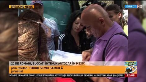 20 de turişti români, blocaţi de 24 de ore într-un autocar în Mexic! MAE: "Încercăm să îi scoatem de acolo"