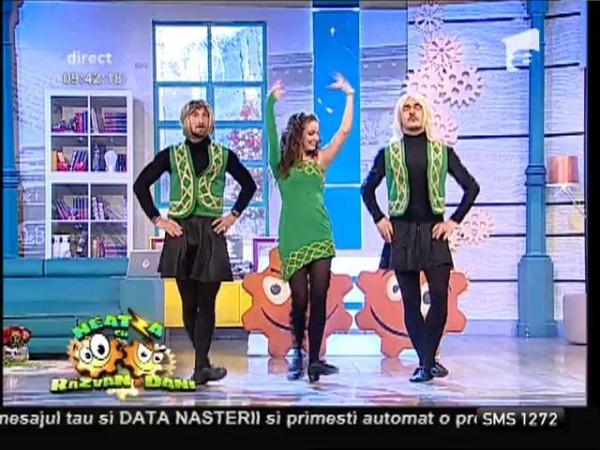 Răzvan şi Dani, mai incendiari ca NICIODATĂ! Un dans irlandez perfect, ca la mama lui! Mai mult dec&acirc;t FABULOS