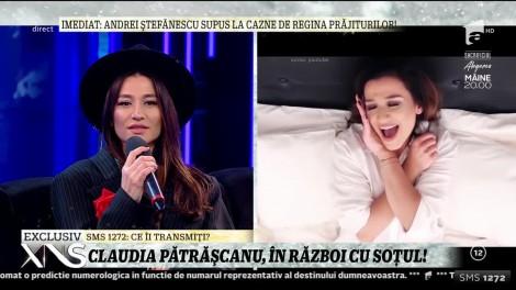 Xtra Night Show. Claudia Pătrășcanu, în război cu soțul: Când m-am căsătorit am făcut-o cu tot sufletul, dar nu a mers așa cum am crezut