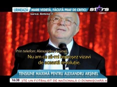 Tensiune maximă pentru Alexandru Arșinel! Declarații despre starea sa de sănătate"A recidivat şi..."