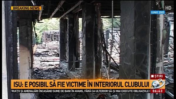 Incendiu puternic &icirc;n clubul Bamboo din Capitală. 38 de persoane rănite!