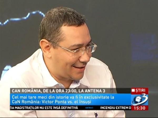La CaN Rom&acirc;nia, Victor Ponta explică episodul cu ochii dați peste cap la &icirc;nt&acirc;lnirea cu Ioana Petrescu și Traian Băsescu