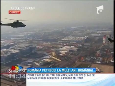 Pregătirea militarilor pentru parada de 1 Decembrie
