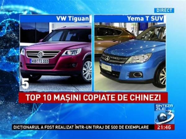 Chinezii, maeștri la copiat... mașini! Mercedes C Klass sau Geely Merrie?