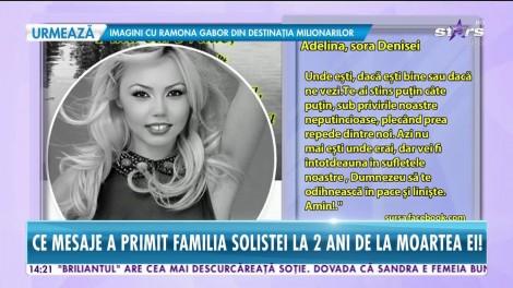 Suferinţă fără margini pentru părinţii Denisei Răducu! Se fac doi ani de la moartea artistei!