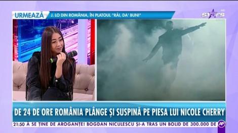 Nicole Cherry, dezvăluire bombă, în direct: „Nu e nicio rușine, dimpotrivă. Sunt pe jumătate...”