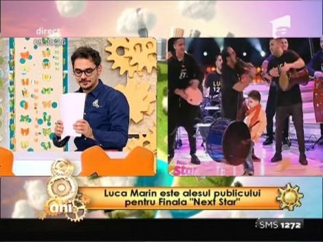 A luat voturi pe sisteeeeem! Luca este alesul publicului și merge în Marea Finală "Next Star"