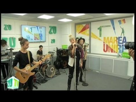 Moment special de 1 Decembrie! Delia a emoționat pe toată lumea la Marea Unire ZU cu o interpretare impecabilă la flaut