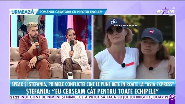 Echipele au ajuns la cuțite! Ce s-a &icirc;nt&acirc;mplat &icirc;n spatele camerelor la Asia Express. Ștefania: "&Icirc;mi venea să-l omor! Cerșeam c&acirc;t pentru toate echipele"