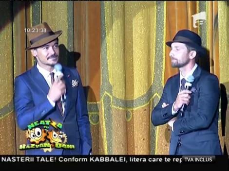 Răzvan Simion şi Dani Oţil, imagini de colecţie! Au cântat LIVE, la concertul lui Horia Brenciu de la Sala Palatului