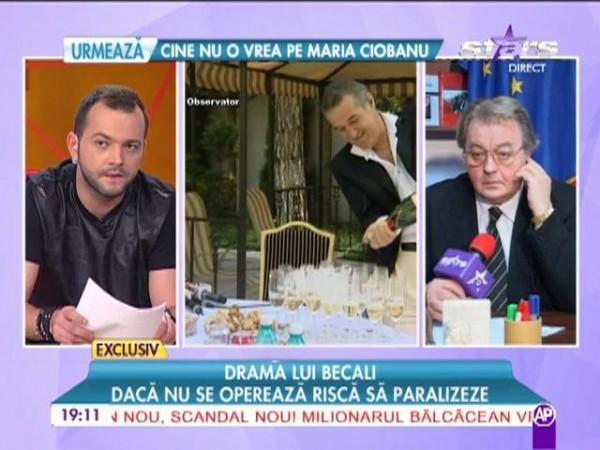 Drama lui Gigi Becali: Riscă să răm&acirc;nă paralizat! Declaraţii dure: Vadim sare &icirc;n apărarea latifundiarului