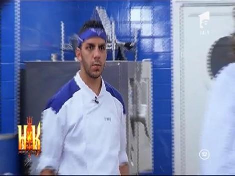 Un strop de dragoste în Iadul bucătarilor! Denis și Cătălin, o posibilă IDILĂ?!