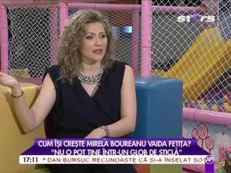 Mirela Boureanu Vaida, lecţie pentru mămici: "Vă panicați degeaba! Copiii nu sunt deloc sensibili"