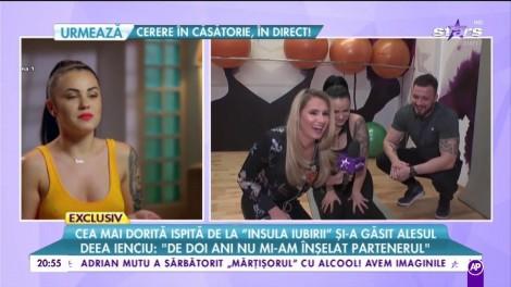 Cea mai dorită ispită de la „Insula Iubirii”, prima oară cu iubi la TV. Ce a răspuns Deea Ienciu la întrebarea: "L-ai înșelat?"