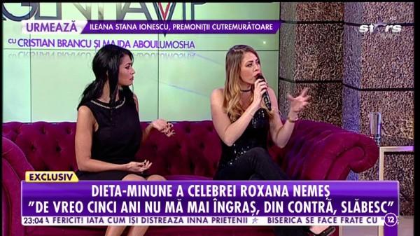 Dieta-minune a Roxanei Nemeş. Vedeta a &rdquo;topit&rdquo; peste zece kilograme &icirc;ntr-un timp record