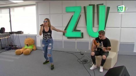 Melodia care a înnebunit România s-a auzit LIVE la Radio ZU! Arilena Ara, câştigătoarea X Factor Albania, a cântat o variantă specială a piesei "Nentori"