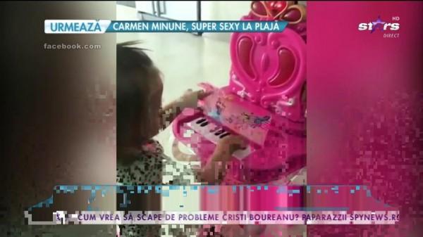 Fetiţa Andei Adam este pregătită să se lanseze &icirc;n muzică! Evelin calcă pe urmele mamei sale celebre