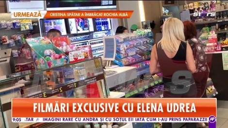 Filmări exclusive cu Elena Udrea. A revenit în România și a fost surrpinsă pe stradă într-o ținută foarte sexy