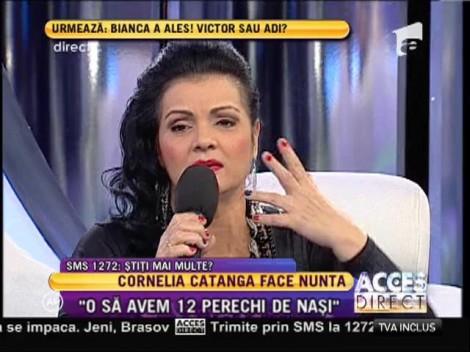 Cornelia Catanga se mărită: "Am aşteptat 23 de ani, nunta asta!"