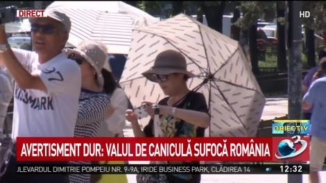 ANM a emis prima avertizare: România, lovită de un val de caniculă. Temperaturi de foc luni și marți