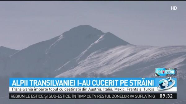 "Alpii Transilvaniei" i-au cucerit pe străini. Rom&acirc;nia, pe lista destinațiilor de vacanță de top &icirc;n 2020