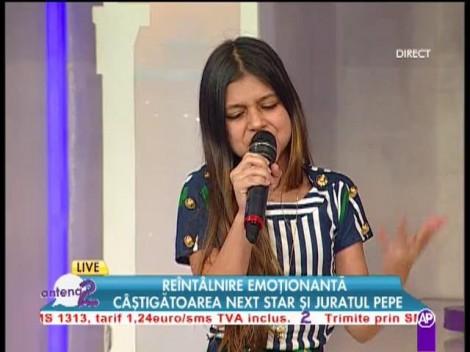 Interpretarea Vanessei, câştigătoarea "Next Star" te va lăsa fără cuvinte. Ascultă "All I want for Christmas is you"!