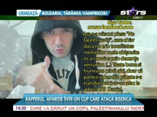 Celebru rapper de la noi,  apariţie &icirc;ntr-un clip care atacă biserica!
