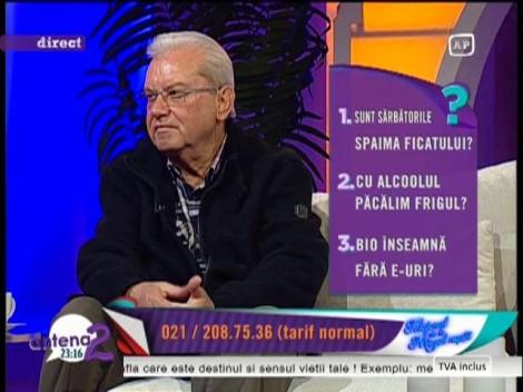 Crăciunul și Revelionul - spaima ficatului? Ce ne recomandă profu' Menci pentru sărbători