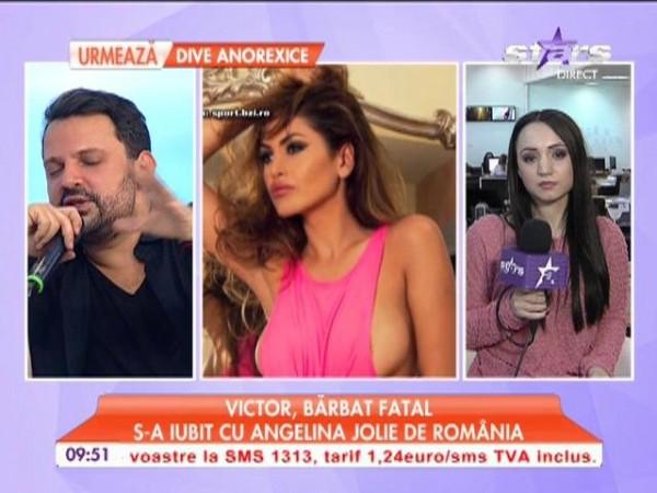 Victor, un Don Juan desăv&acirc;rşit! S-a iubit cu Angelina Jolie de Rom&acirc;nia