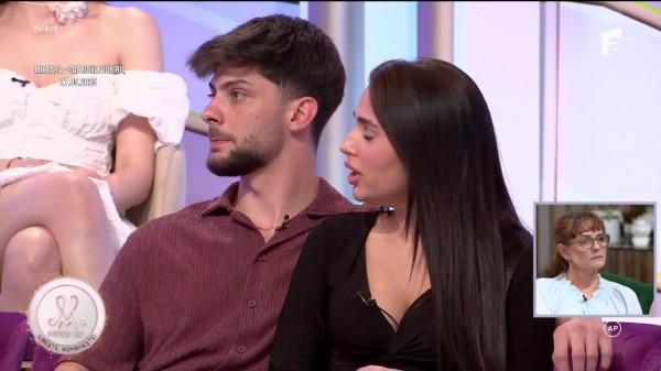 Mireasa sezonul 11. Amalia, foarte nervoasă, după ce doamna Dorina i-a spus lui Robert despre scrisoarea de la Marinescu