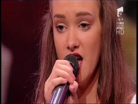Ultima, dar nu cea din urmă! Olga ne oferă un final de ediţie excepţional. "Take Me to Church" se aude superb la X Factor: "Eşti rachetă, bravo!"