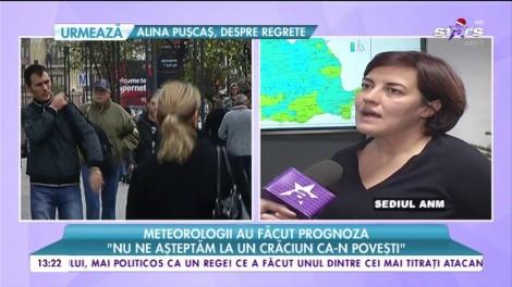 Ultimele vești de la meteorologi! În prima zi de Crăciun vom avea temperaturi de până la 13 grade Celsius