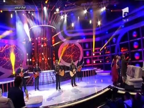 Dans, voie bună şi ritmuri nebune de... flamenco! Liviu şi Andrei, în pielea celor de la Gipsy Kings. Şi cine să cânte mai bine "Baila me" dacă nu Pepe?!