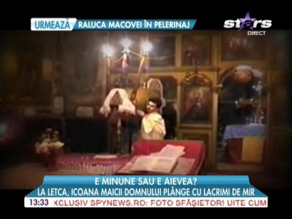 IMPRESIONANT! Icoana Maicii Domnului dintr-o biserică rom&acirc;nească pl&acirc;nge cu lacrimi de mir