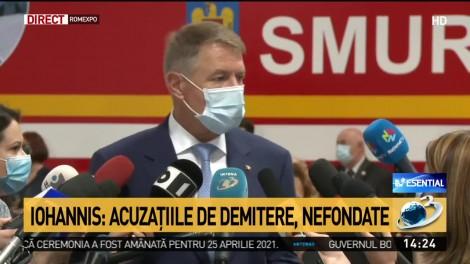 Președintele Klaus Iohannis, prezent la recepția unităților mobile ATI cumpărate de Fundația Mereu Aproape, prin donațiile strânse la Teledonul Români Împreună: „Este impresionant”