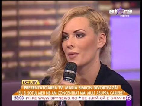 Prezentatoarea TV Maria Simion divorțează după 14 ani de căsnicie