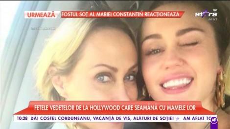 Fetele vedetelor de la Hollywood care seamănă leit cu mamele lor
