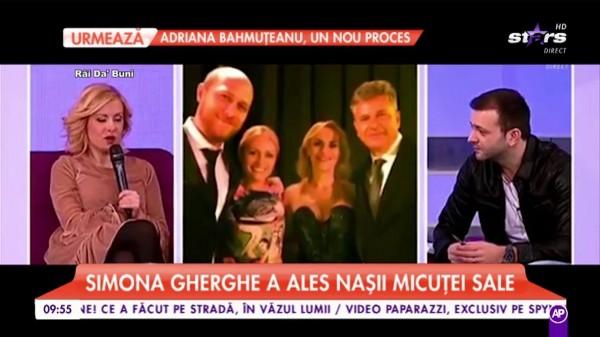 Arde de nerăbdare să-și str&acirc;ngă fetița la piept! Simona Gherghe a ales nașii micuței sale