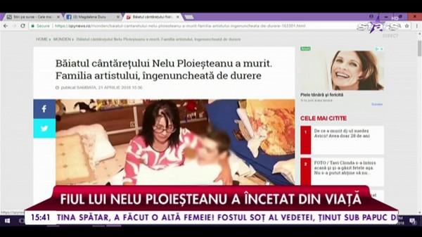 Băiatul c&acirc;ntărețului Nelu Ploieșteanu a murit. Familia artistului, &icirc;ngenuncheată de durere. Avea de 32 de ani!