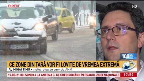 După ninsori, un alt fenomen cuprinde toată țara! Meteorologii au emis mai multe avertizări de ger polar