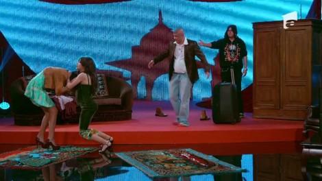 Scandal uriaș în familia Guță. Narcisa îl prinde pe Nicolae cu o șosetîîî, ștofetîîî căreia îi smulge părul din cap