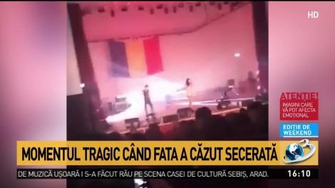 Momentul în care dansatoarea se prăbușește pe scenă! Femeia de 33 de ani a murit, la scurt timp! Soțul a privit totul înmărmurit