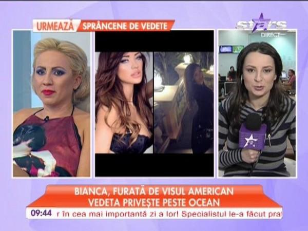 Bianca, furată de visul american! După despărţire, vedeta priveşte peste ocean